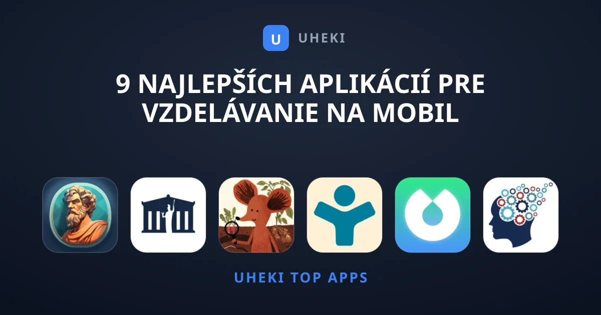 9 Najlepších Aplikácií pre Vzdelávanie na Mobil